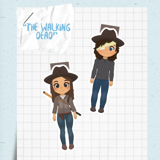 Judith y Carl “The Walking Dead”