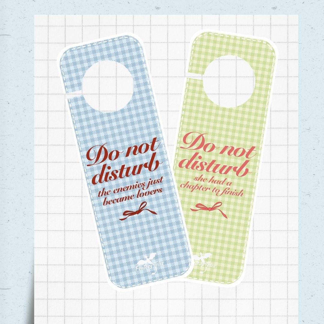 Cartel “do not disturb”
